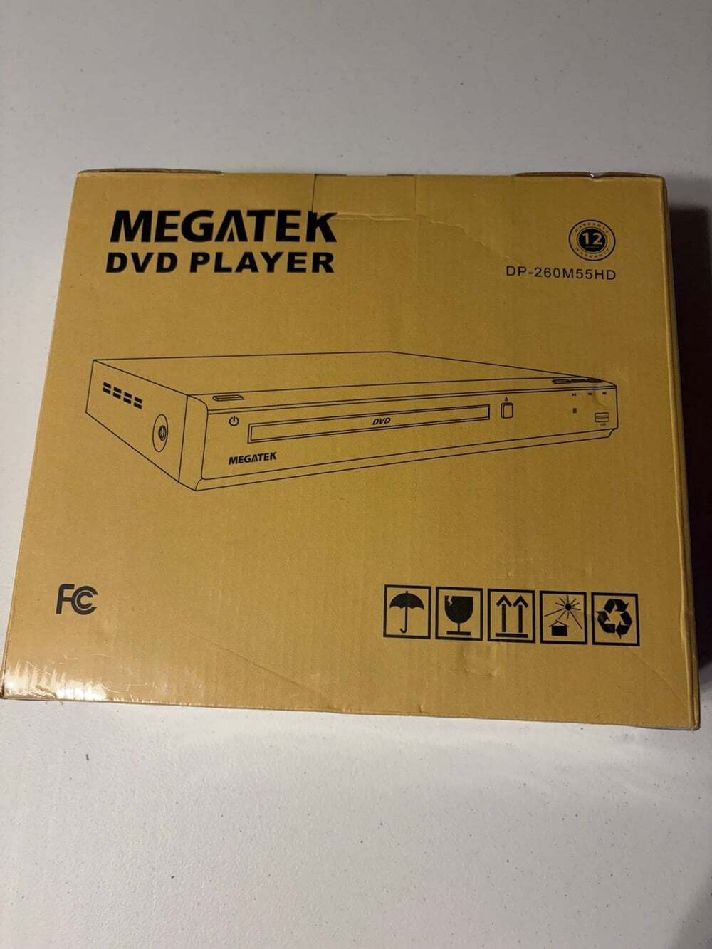 MEGATEK DVD PLAYER DP-260M55HD